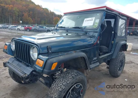 2005 Jeep Wrangler Se из США, поврежденный, VIN 1J4FA29S15P370860